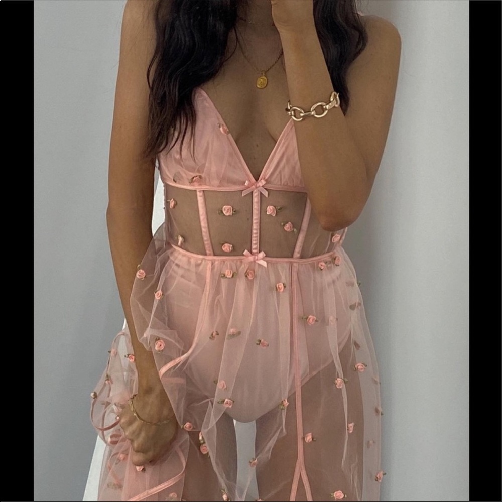 For love and lemons JASMINE ROSETTE MAXI @drkitty5